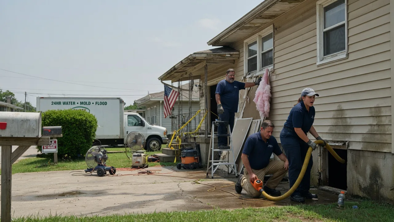 Water Damage Repair in Strong City, KS near me